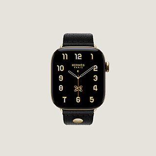 Band Apple Watch Hermès Single Tour 42 mm Sangle Satin | Hermès USA