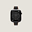 Band Apple Watch Hermès Single Tour 42 mm Twill Jump Attelage, view 4 of 4
