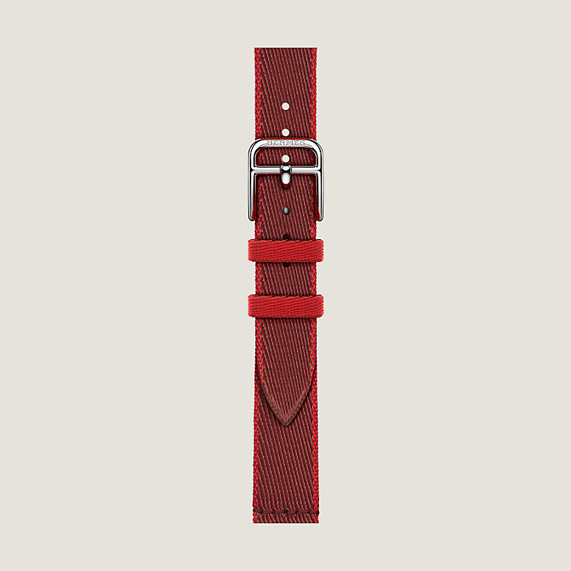 Band Apple Watch Hermes Single Tour 42 mm Twill Jump Attelage