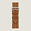 Band Apple Watch Hermès Single Tour 45&nbsp;mm, View: Flat, flat, view 1 of 4