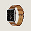 Band Apple Watch Hermès Single Tour 45&nbsp;mm, View: front, front, view 2 of 4