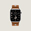 Band Apple Watch Hermès Single Tour 45&nbsp;mm, View: front, front, view 3 of 4