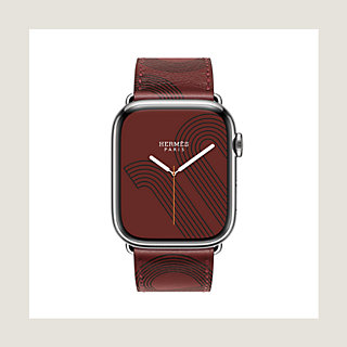 Band Apple Watch Hermes Single Tour 45 mm | Hermès UK