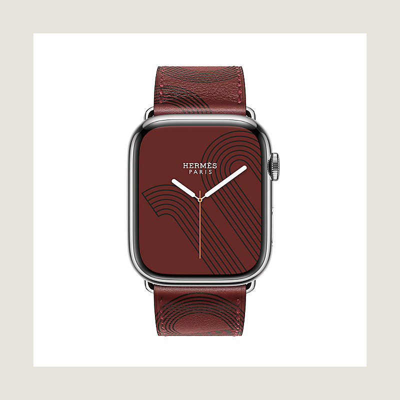 Band Apple Watch Hermes Single Tour 45 mm | Hermès UK