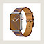 Band Apple Watch Hermes Single Tour 45&nbsp;mm, View: front, front, view 3 of 4