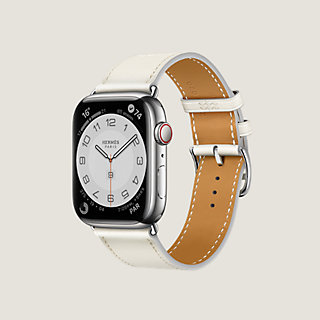 Band Apple Watch Hermès Single Tour 45 mm | Hermès USA