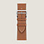 Band Apple Watch Hermes Single Tour 45&nbsp;mm, View: Flat, flat, view 1 of 4