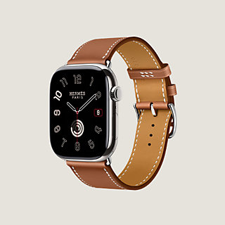 Band Apple Watch Hermès Single Tour 45 mm | Hermès USA