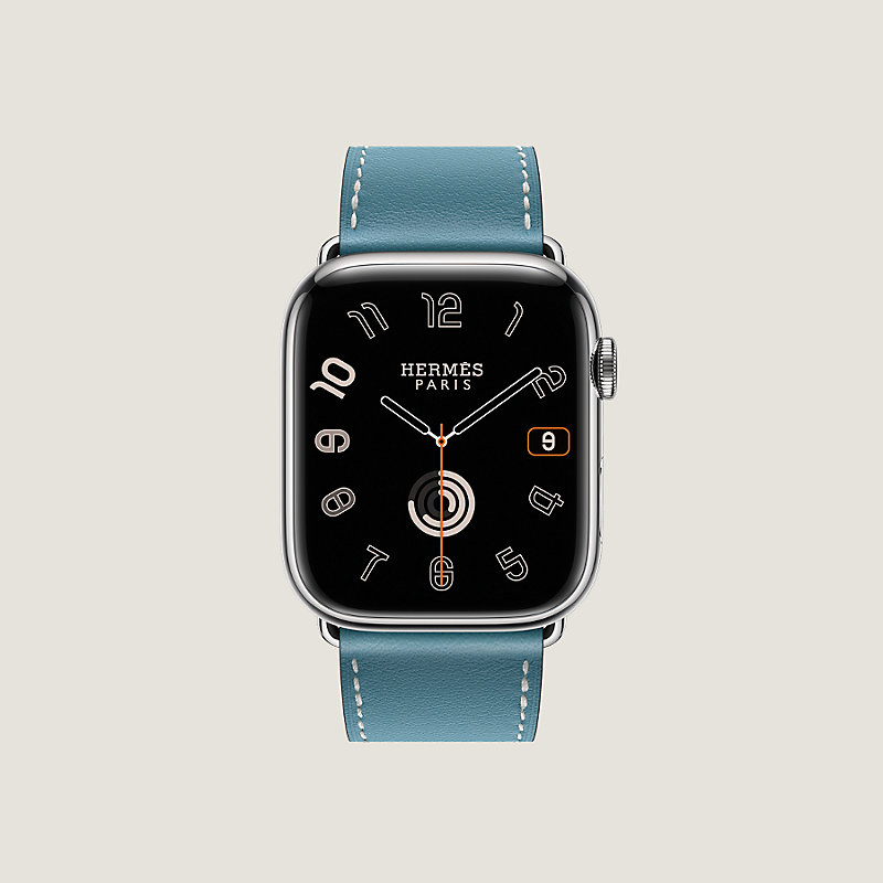 Band Apple Watch Hermès Single Tour 45 mm | Hermès UK