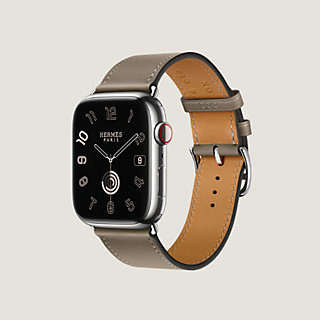 Band Apple Watch Hermès Single Tour 45 mm | Hermès USA