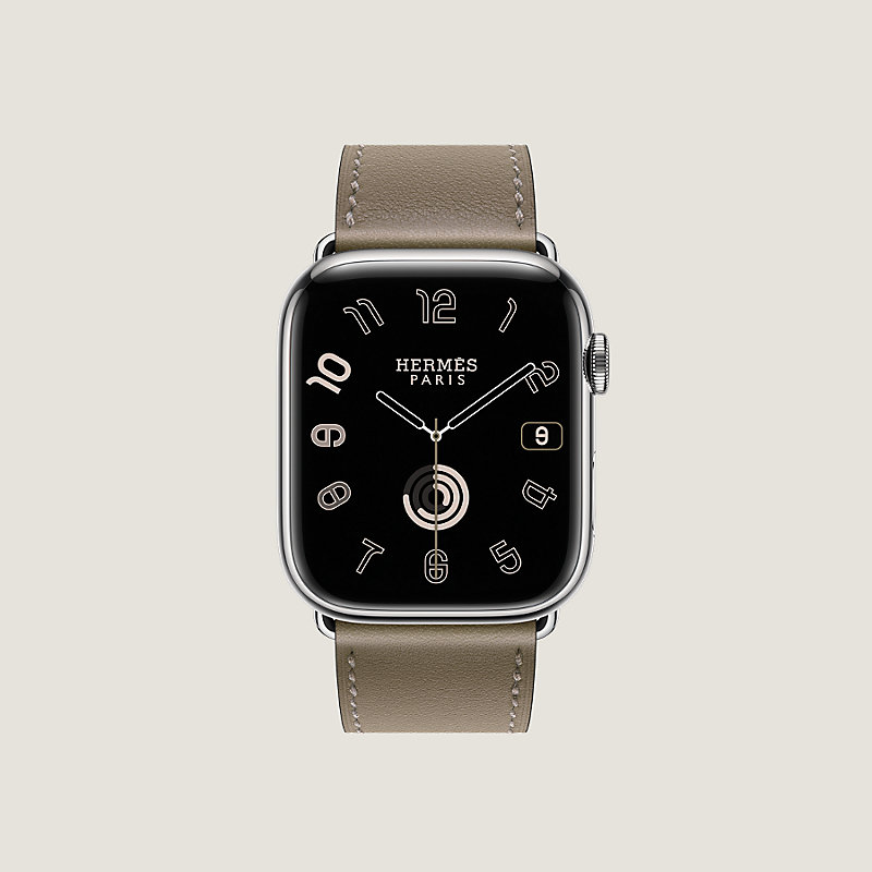 Band Apple Watch Hermes Single Tour 45 mm Hermes USA