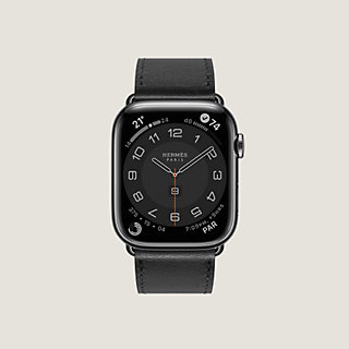 Band Apple Watch Hermès Single Tour 45 mm | Hermès Canada