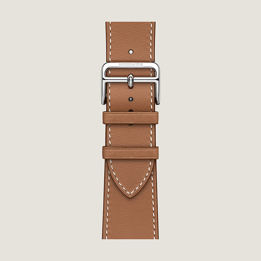 Band Apple Watch Hermes Single Tour 45 mm Attelage | Hermès Canada