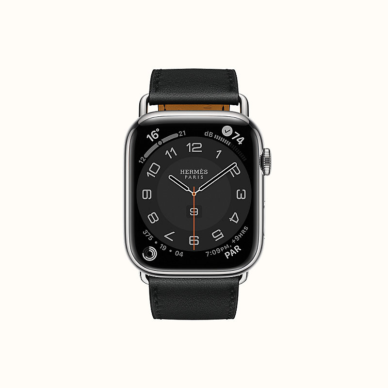 Band Apple Watch Hermes Single Tour 45 mm Attelage | Hermès Canada