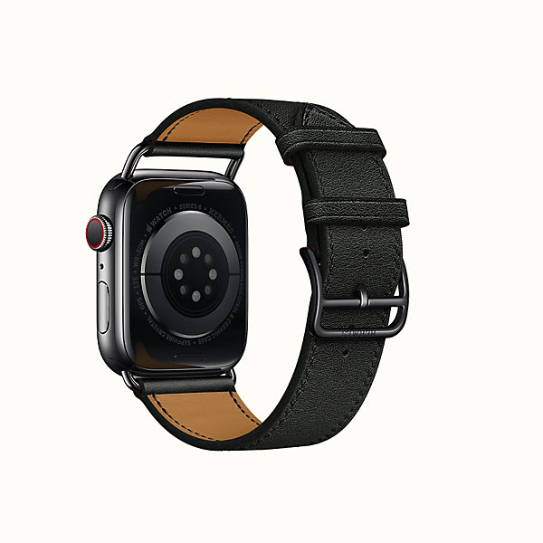 Band Apple Watch Hermes Single Tour 45 mm Attelage | Hermès Netherlands