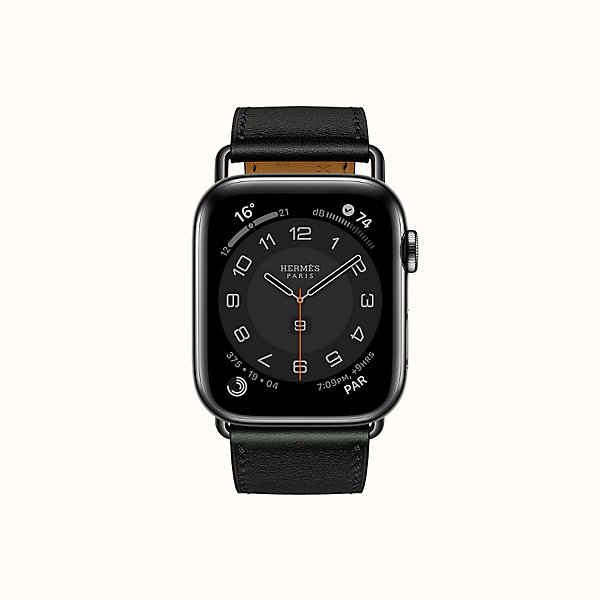 Band Apple Watch Hermes Single Tour 45 mm Attelage | Hermès Finland