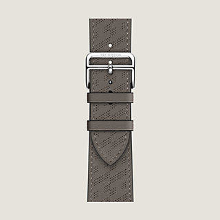 Band Apple Watch Hermès Single Tour 45 mm H Diagonal | Hermès 