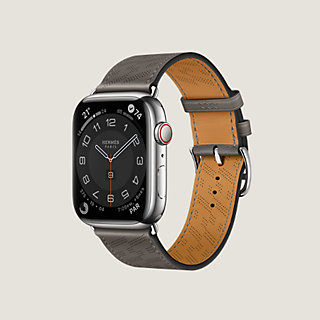 Band Apple Watch Hermès Single Tour 45 mm H Diagonal | Hermès USA