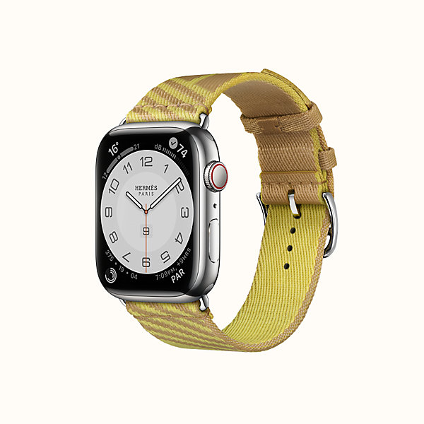 yellow apple watch