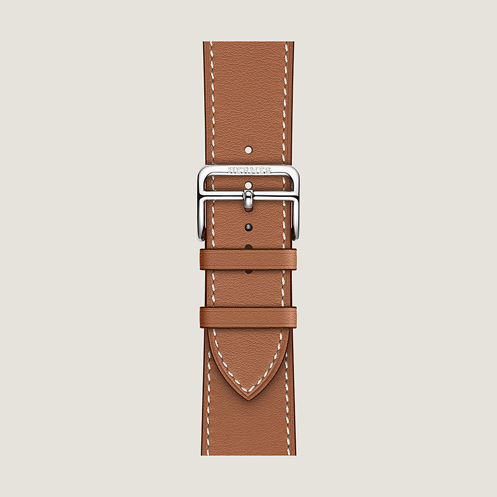 Band Apple Watch Hermès Single Tour 46 mm | Hermès USA