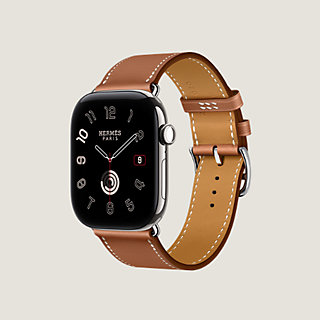 Band Apple Watch Hermès Single Tour 46 mm | Hermès USA