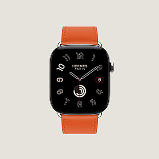 Band Apple Watch Hermès Single Tour 46 mm | Hermès USA
