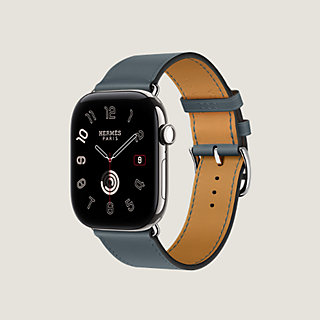 Band Apple Watch Hermès Single Tour 46 mm | Hermès USA