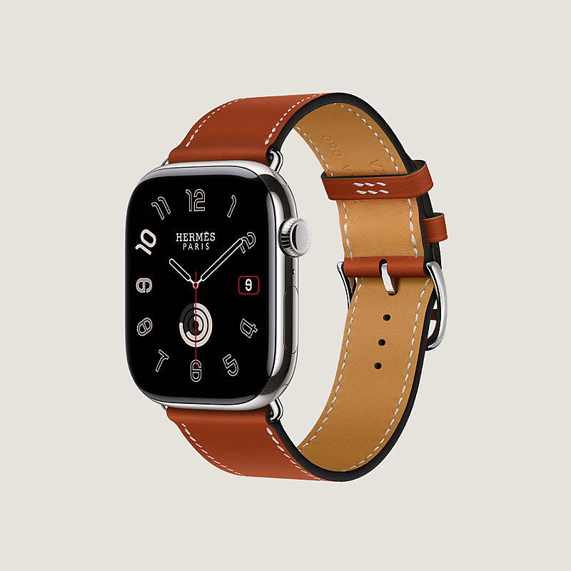 Band Apple Watch Hermès Single Tour 46 mm | Hermès Canada