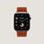 Band Apple Watch Hermès Single Tour 46&nbsp;mm, View: front, front, view 4 of 4