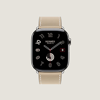 Band Apple Watch Hermès Single Tour 46 mm | Hermès USA