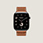 Band Apple Watch Hermès Single Tour 46&nbsp;mm, View: front, front, view 4 of 4