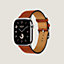 Band Apple Watch Hermès Single Tour 46&nbsp;mm, View: front, front, view 2 of 3