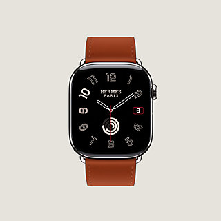 Band Apple Watch Hermès Single Tour 46 mm | Hermès USA