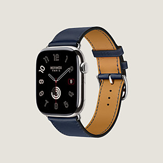 Band Apple Watch Hermès Single Tour 46 mm | Hermès USA