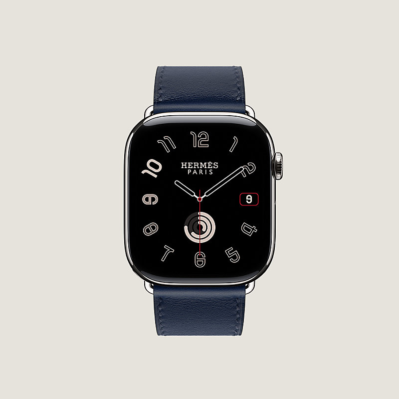 Band Apple Watch Hermès Single Tour 46 mm | Hermès USA