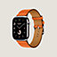 Band Apple Watch Hermès Single Tour 46&nbsp;mm, View: front, front, view 2 of 4