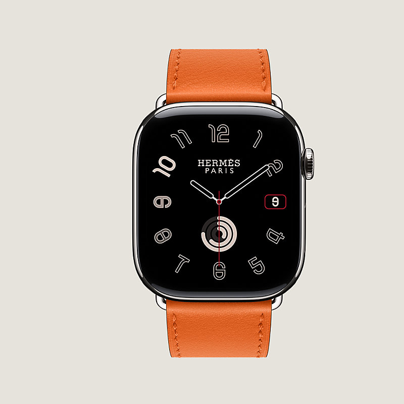 1928 Apple Watch エルメス オレンジ レザー HERMES