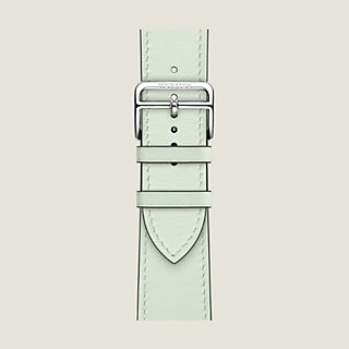 HERMES Apple Watch ベルト Band Apple Watch Hermès Single Tour 46 mm Grand H - Grey | Hermès USA