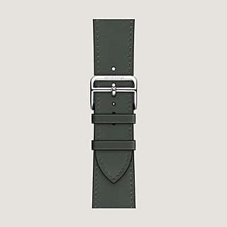 1659 Apple Watch エルメス　エベンヌ　バックル　HERMES Band Apple Watch Hermes Single Tour 44 mm Noir - The Lux Group