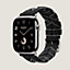 Band Apple Watch Hermès Single Tour 46&nbsp;mm Bridon Lisere, View: front, front, view 2 of 4
