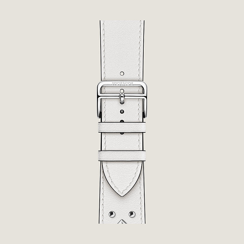 Band Apple Watch Hermès Single Tour 46 mm Clou Medor Rock | Hermès USA