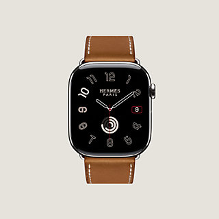 Band Apple Watch Hermès Single Tour 46 mm Deployment Buckle