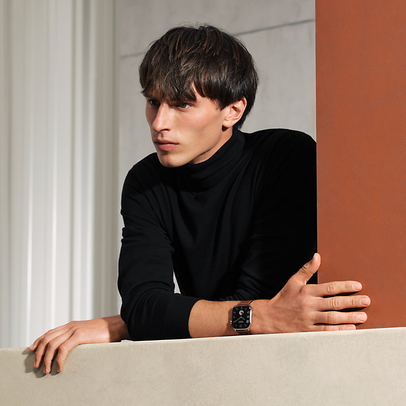 Band Apple Watch Hermès Single Tour 46 mm Deployment Buckle