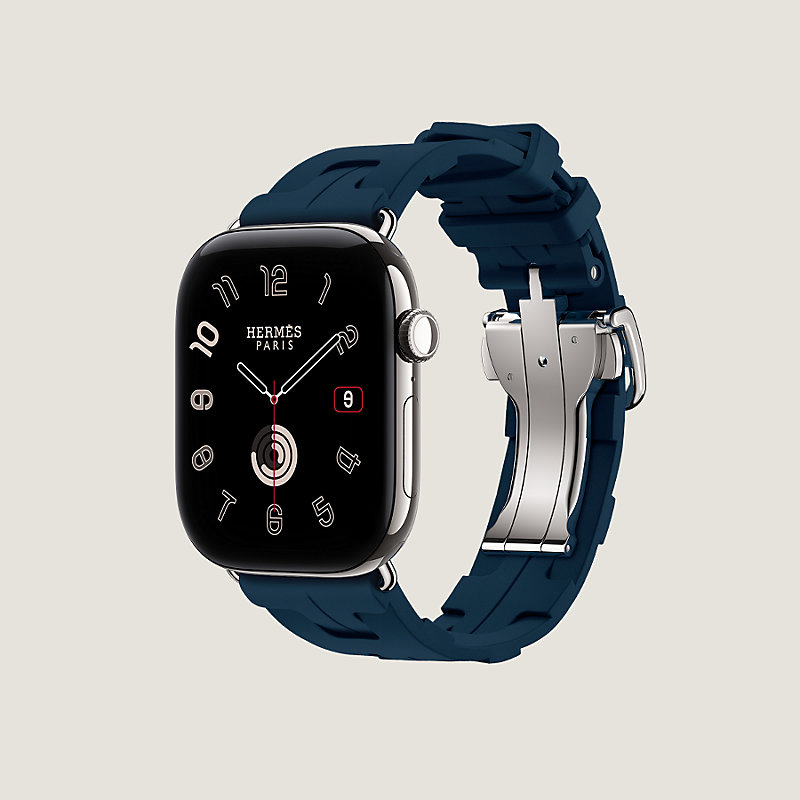 Band Apple Watch Hermès Single Tour 46&nbsp;mm Deployment Buckle Kilim, View: , view 3 of 4