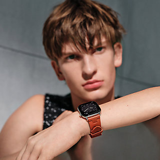 Band Apple Watch Hermès Single Tour 46 mm Deployment Buckle Kilim