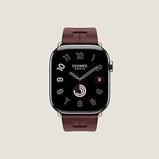 Band Apple Watch Hermès Single Tour 46 mm Deployment Buckle