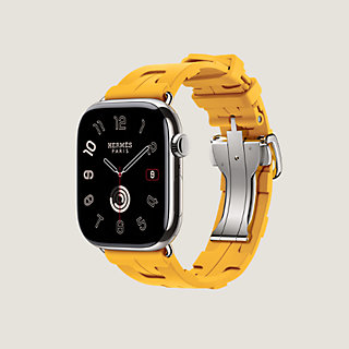 2426 Apple Watch エルメス　ジャンピング　イエロー　ライム 2426 Apple Watch エルメス ジャンピング イエロー ライム - メルカリ