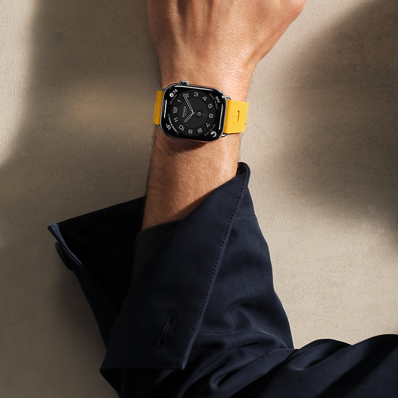 Band Apple Watch Hermès Single Tour 46 mm Deployment Buckle Kilim