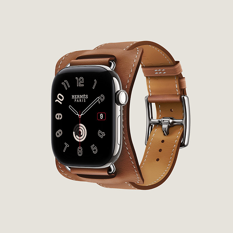 Band Apple Watch Hermès Single Tour 46&nbsp;mm En Selle, View: , view 3 of 4