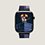 Band Apple Watch Hermès Single Tour 46&nbsp;mm Faubourg Party, View: front, front, view 4 of 4